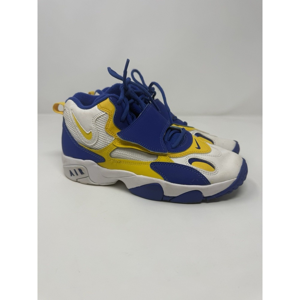 Nike 'Big Kids' Air Speed Turf Blue And Yellow 6.5Y